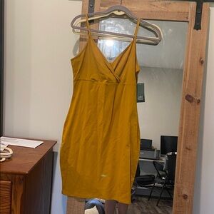 Wild Fable Mustard Yellow Dress